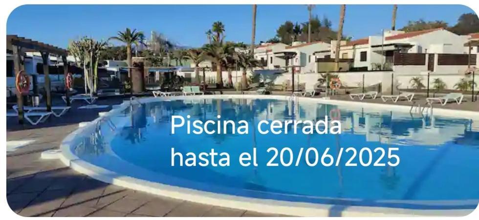 Sunny bungalow with garden #1 Maspalomas  Bagian luar foto